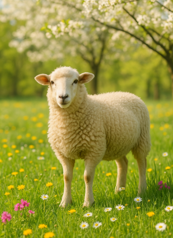 Ovčí vlna a květen: Měsíc obnovy a lehkosti