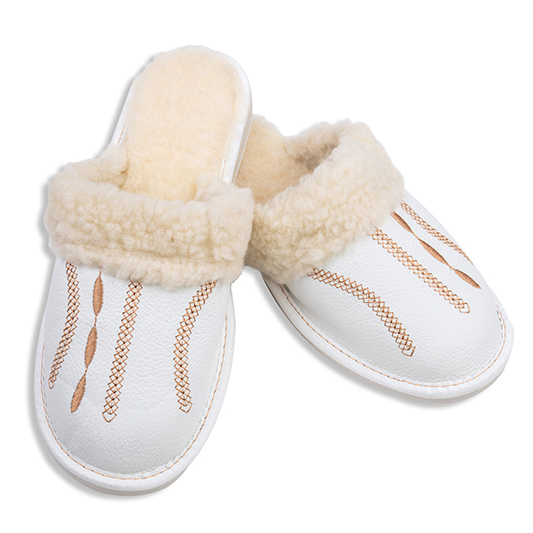 Luxusní dámské pantofle se vzorem