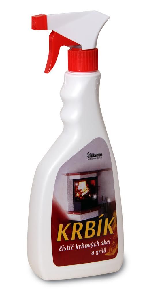 Krbík čistič krbových skel a grilů rozprašovač 450 ml