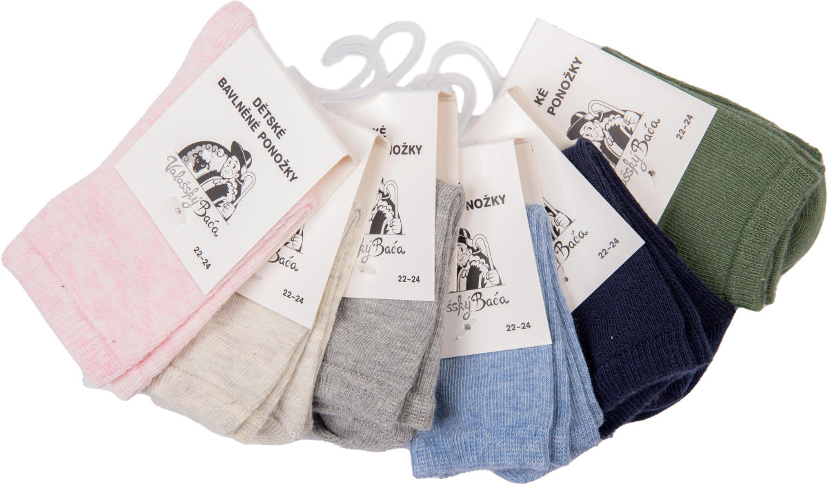 Ponožky dětské bavlněné