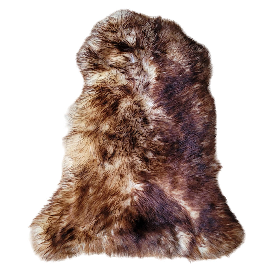 Ovčí kůže melírovaná