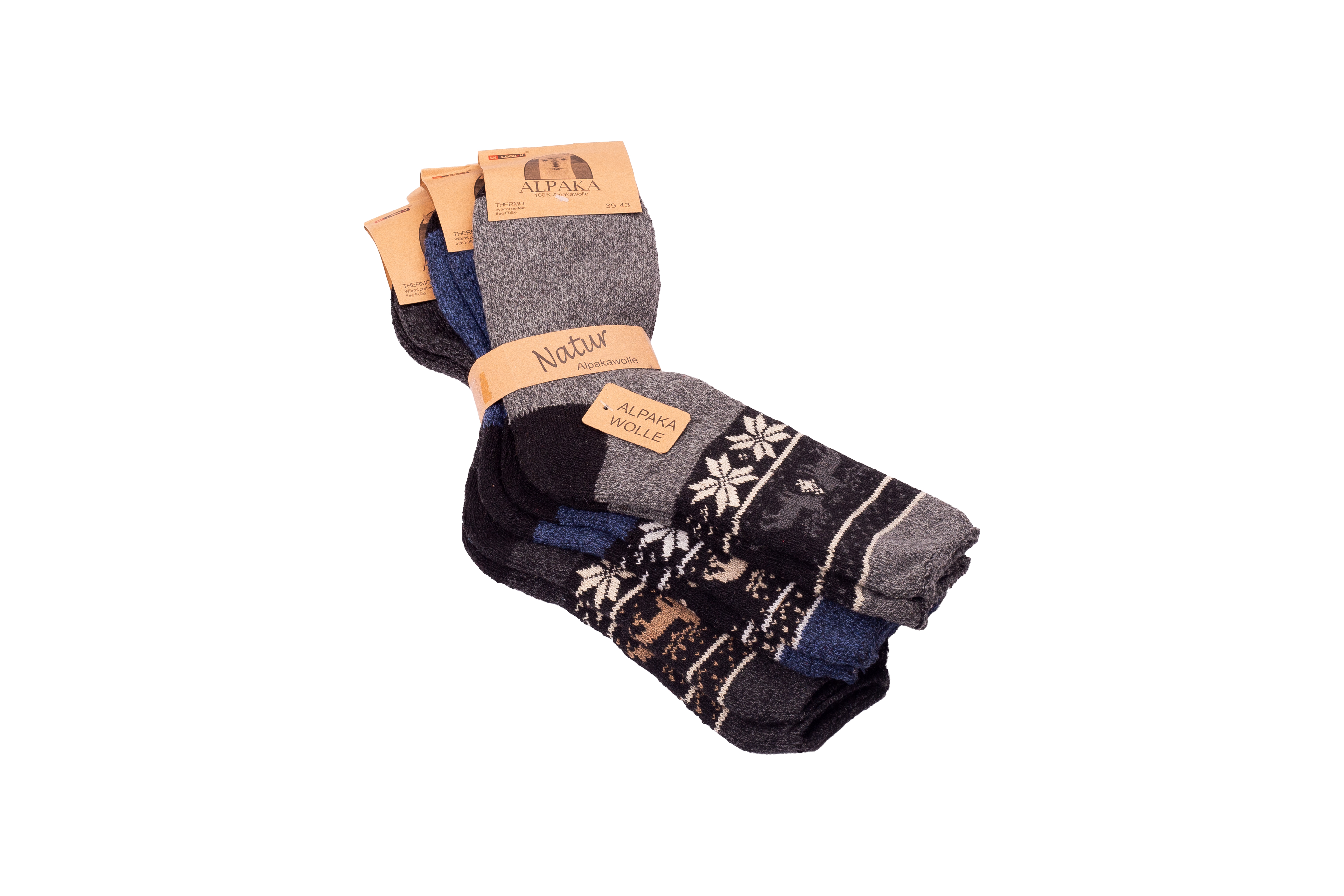 Ponožky pánské Alpaka 3 páry
