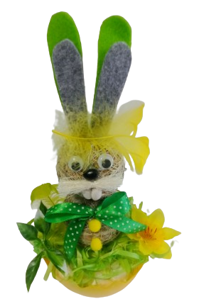 Zajíc ve vajíčku zelený