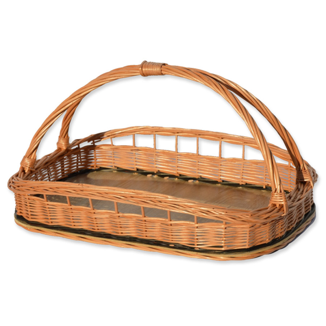 Proutěný podnos malý