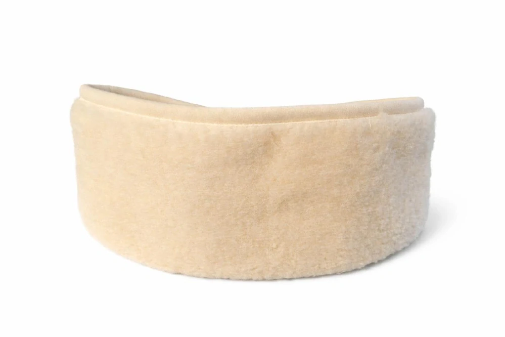 Vlněný ledvinový pás na suchý zips