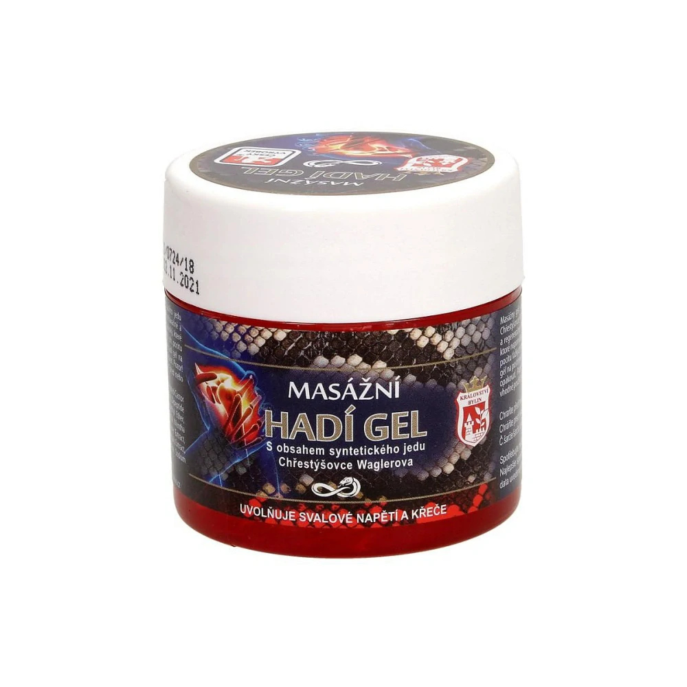 Masážní hadí gel 150ml