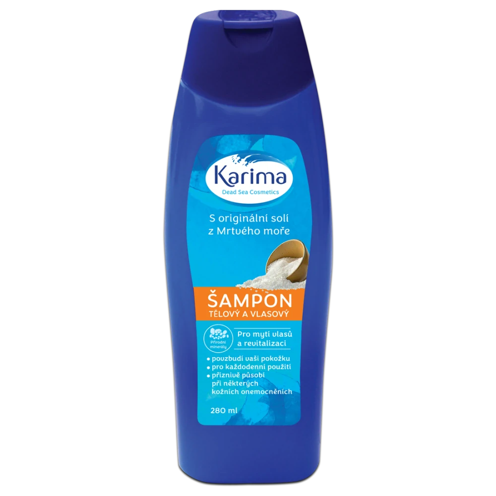 Šampon tělový a vlasový se solí z Mrtvého moře