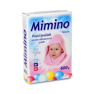 Mimino 600g Prací prášek na bílé i stálobarevné prádlo