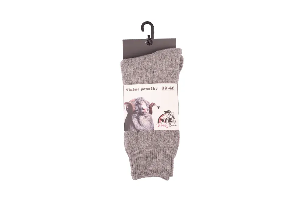 Ponožky z ovčí vlny MERINO ESKIMA