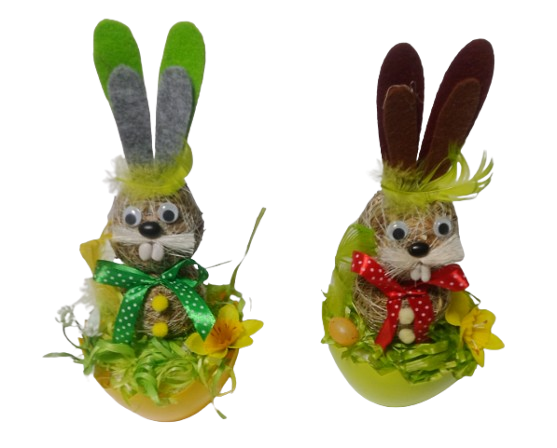 Zajíc ve vajíčku hnědý