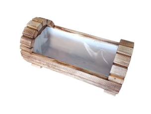 Dřevený květináč 40 cm