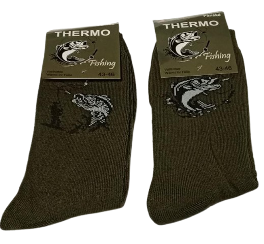 Ponožky Thermo rybář 2 páry