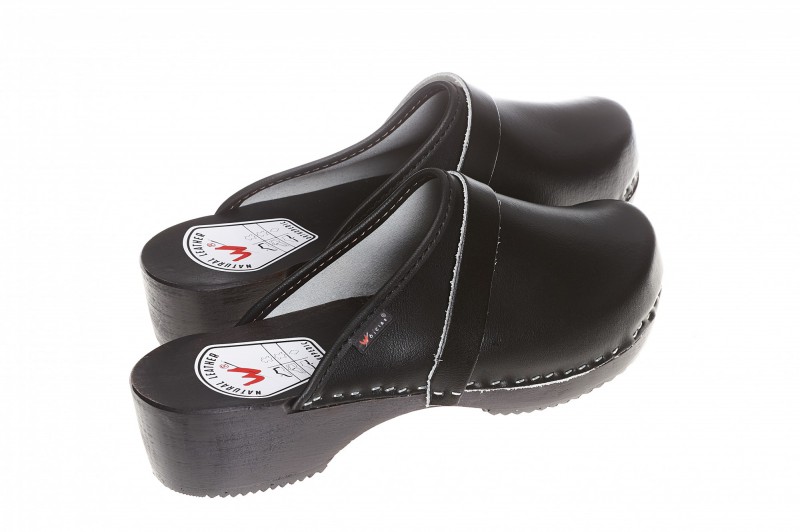 Dámské ortopedické dřeváky černé