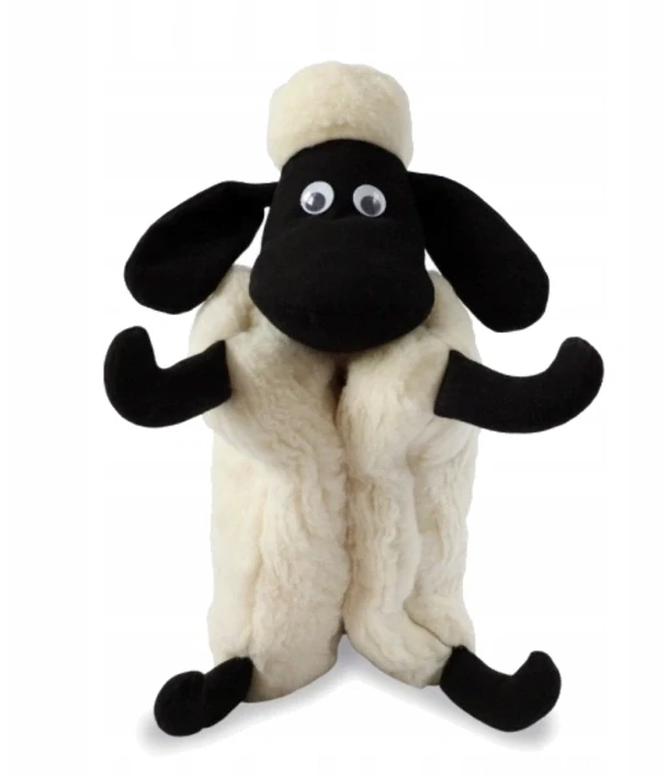 Polštářek OVEČKA ČERNOBÍLÁ