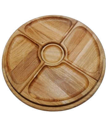 Dubové servírovací prkénko Ø 40 cm