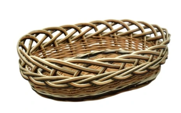 Proutěná ošatka oválná