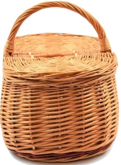 Proutěný piknikový koš velký