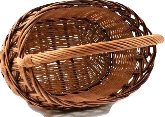 Proutěný košík tzv. NÁKUPNÍ