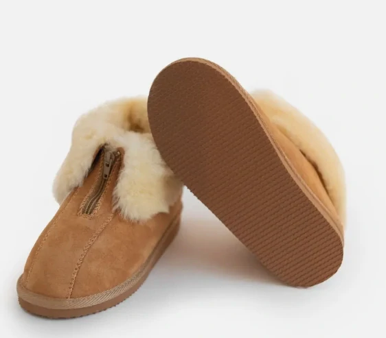 Kožené luxusní zimní boty