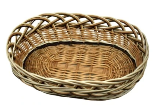 Proutěná ošatka oválná