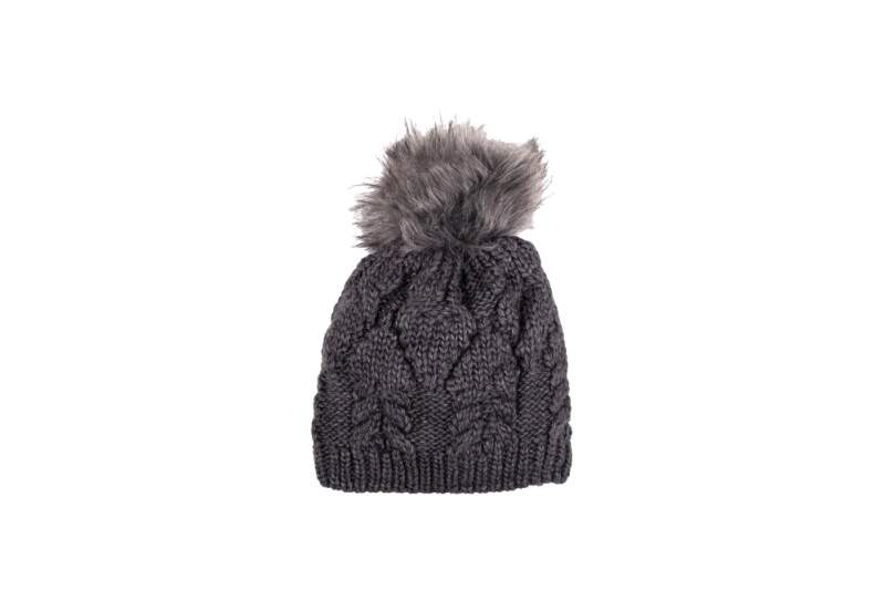Luxusní vlněná čepice s bambulí