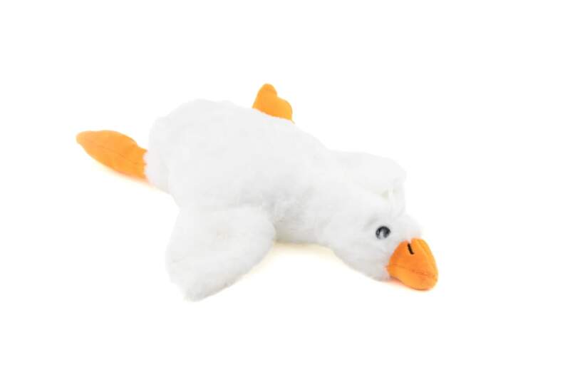 Polštář ve tvaru husy 35 cm