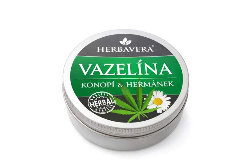 Vazelína konopí a heřmánek