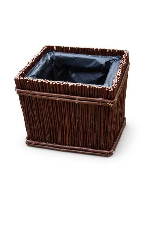 Elegantní proutěný květináč 20 cm