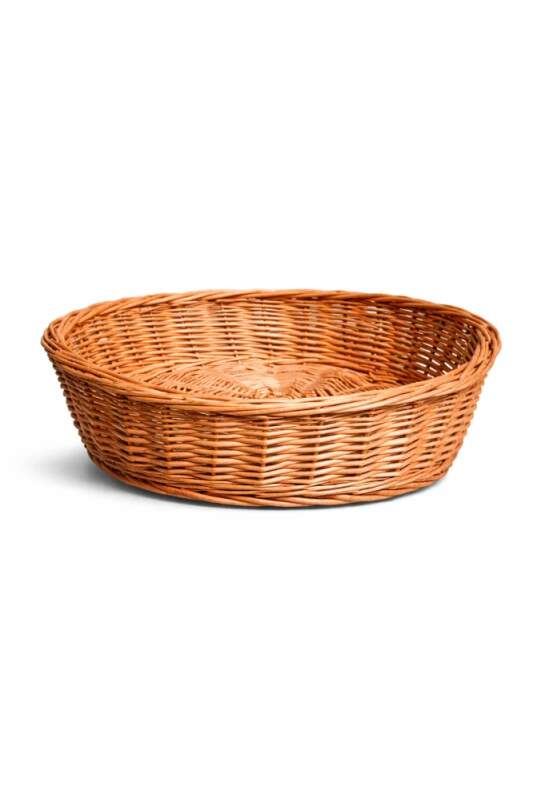 Košík kulatý celoproutěný