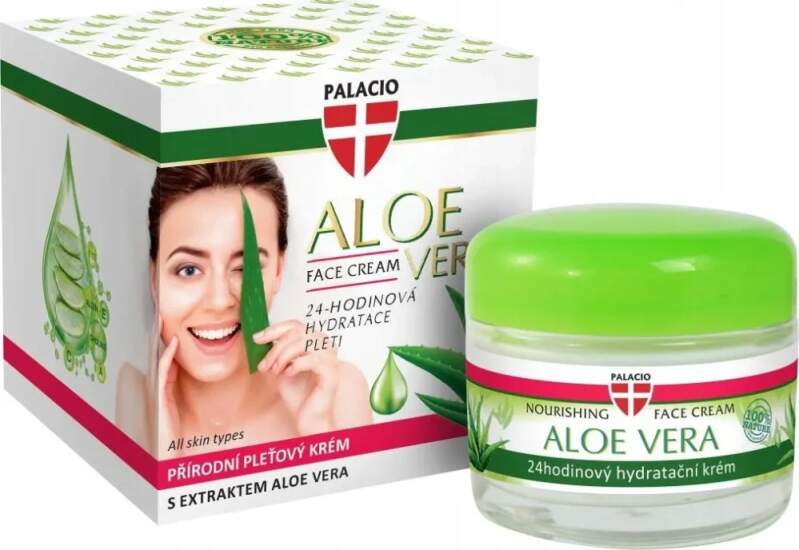 Přírodní pleťový krém Aloe vera Palacio