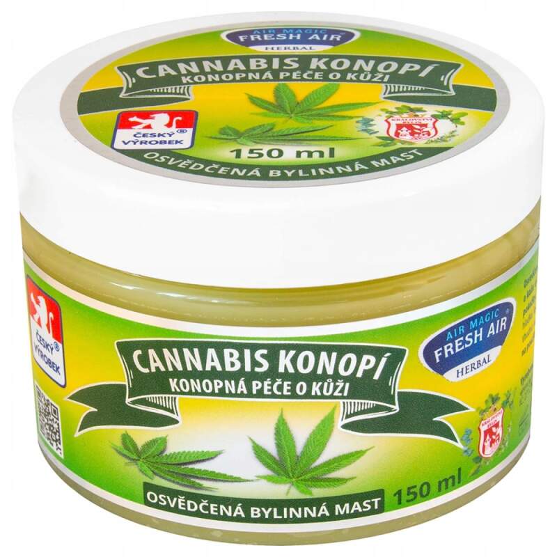 Cannabis konopí,péče o kůži 150ml
