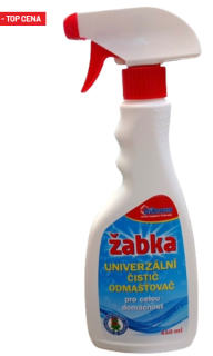 Žabka univerzální tekutý čistič odmašťovač 450 ml rozprašovač