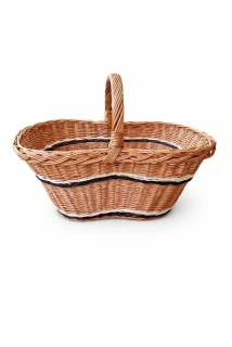 Proutěný koš Osemka